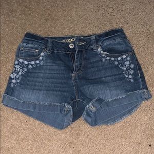 teenage denim shorts
